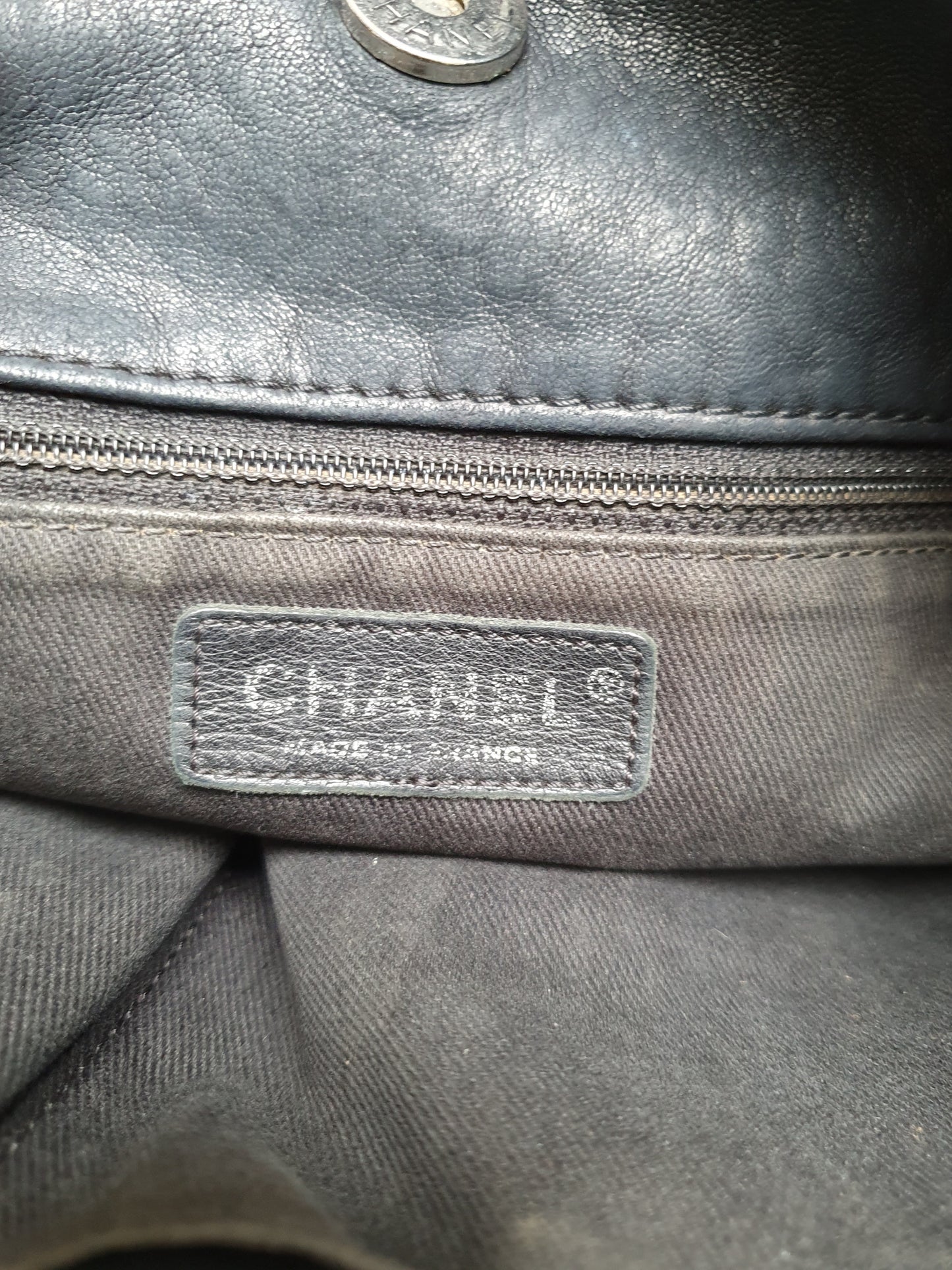 Chanel crossbody leather bag