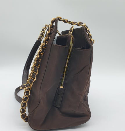 Prada nylon shoulder bag