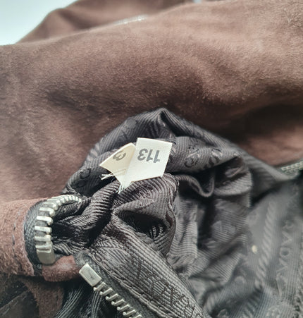 Prada suede handbag