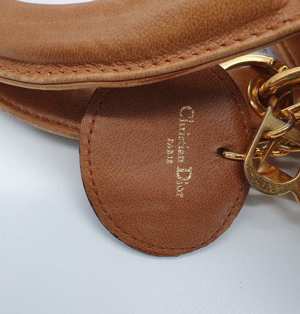 DIOR  lady dior vintage leather bag