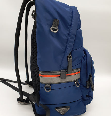 PRADA  cloth padded backpack