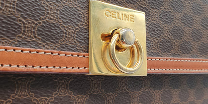 Celine triomphe vintage clasp bag