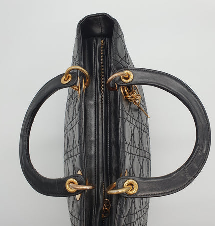 Dior lady dior vintage handbag