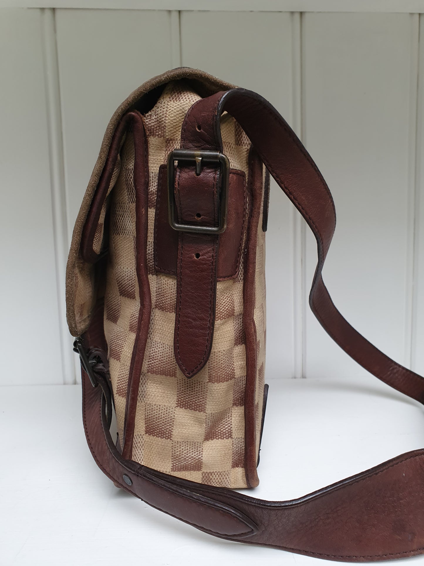 Louis vuitton Damier azur canvas Lune crossbody bag