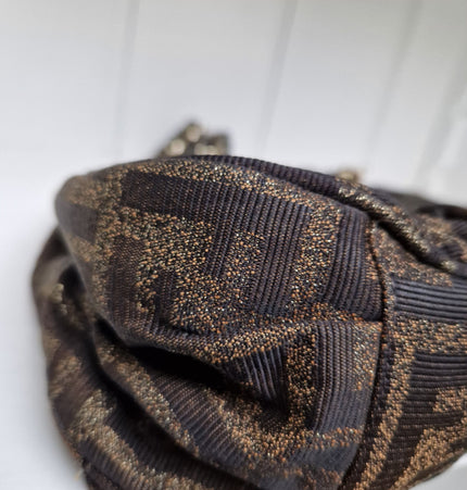 Fendi Mia cloth shoulder bag