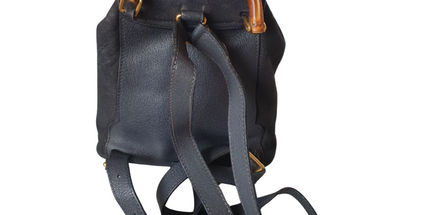 Gucci bamboo backpack