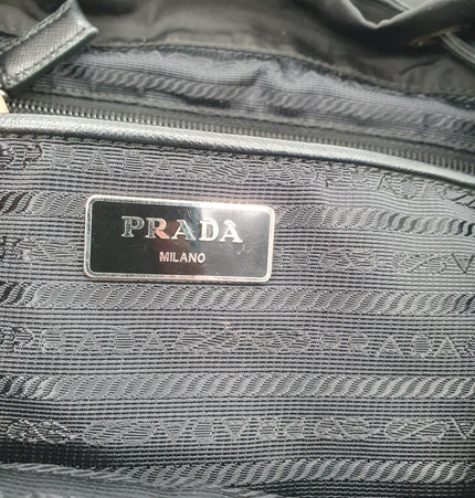 Prada cloth backpack