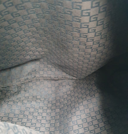 Gucci suede shoulder bag