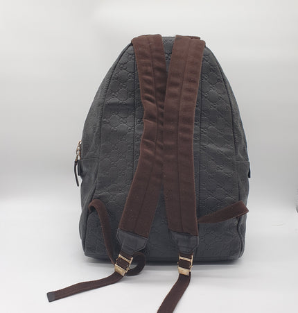 Gucci leather backpack