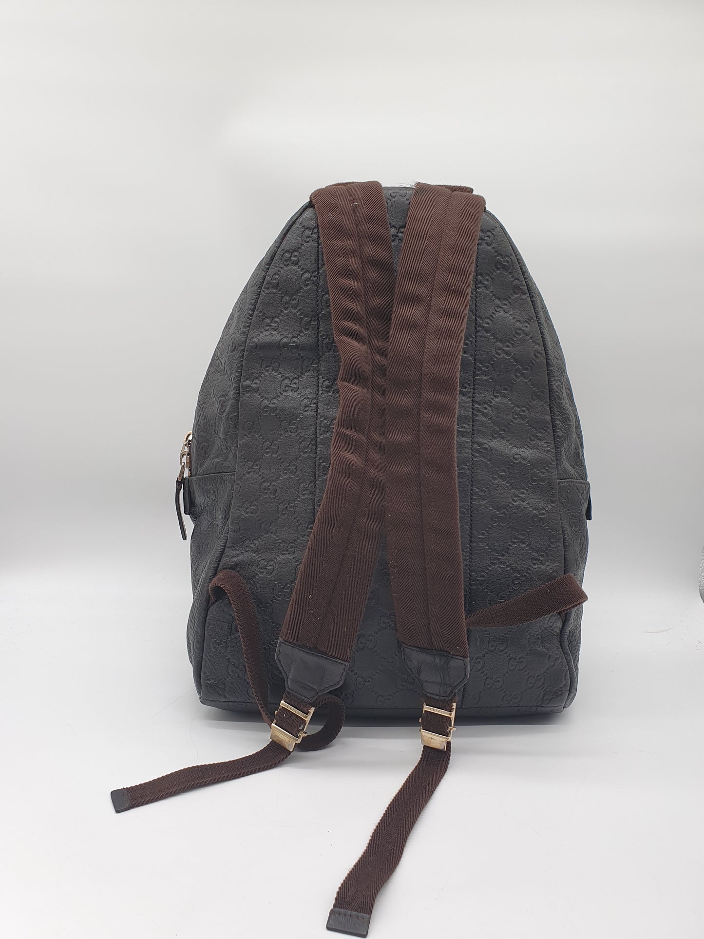 Gucci leather backpack