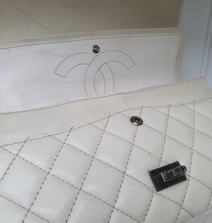 Chanel re issue 2.55 crossbody bag