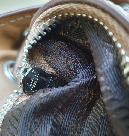 Sac à dos en cuir Prada