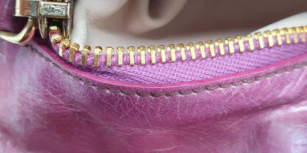 Prada leather shoulder bag