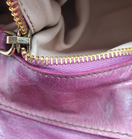 Prada leather shoulder bag