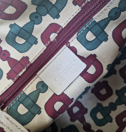 Gucci D ring leather bag