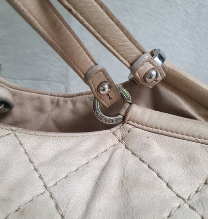 Chanel leather handbag