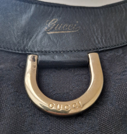 Gucci d ring shoulder bag