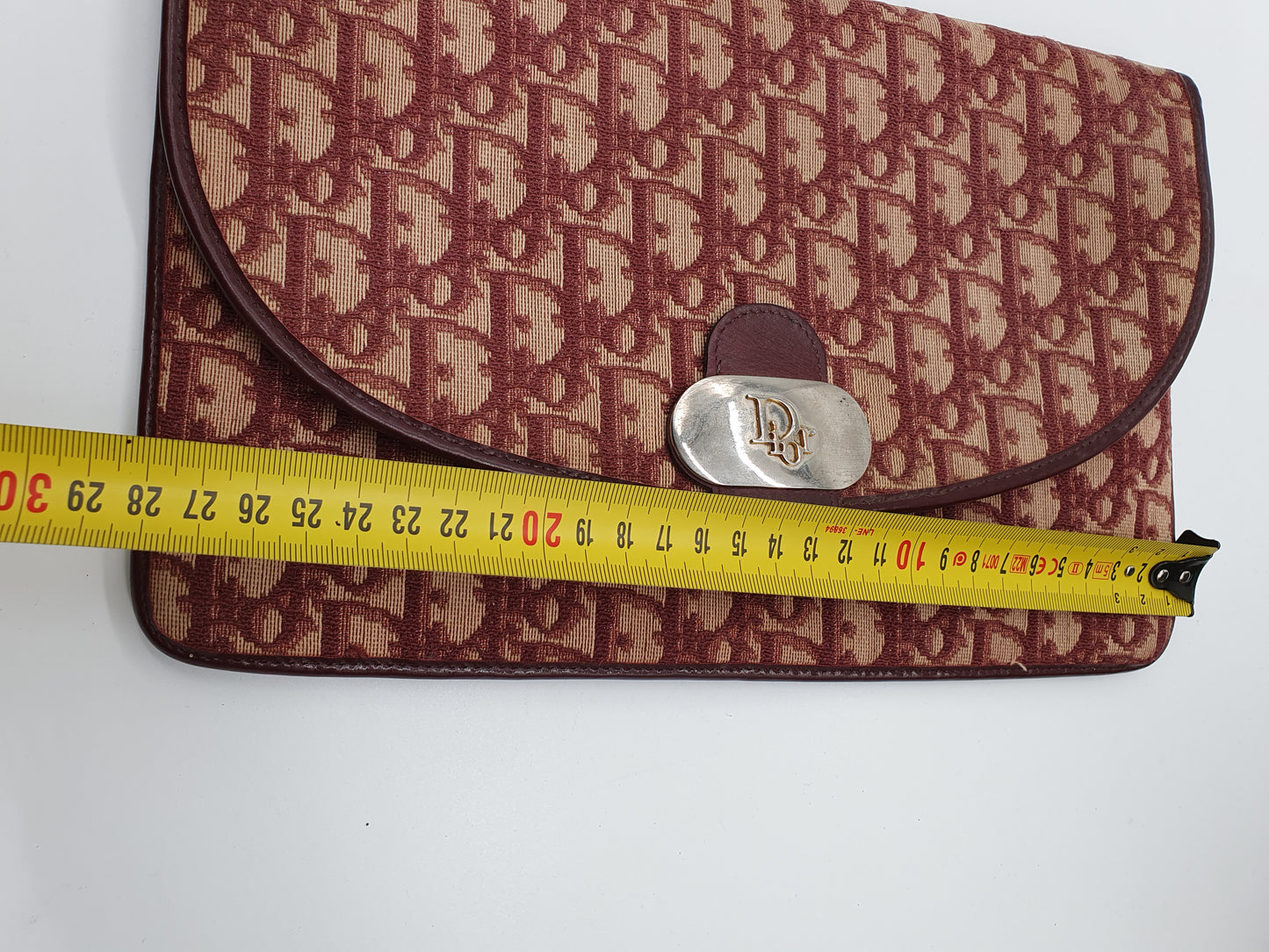Dior vintage monogram clutch bag