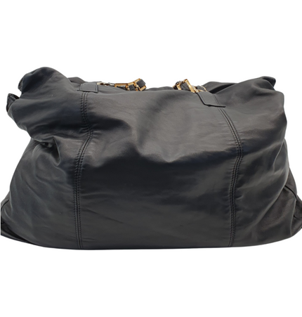 Versace medusa head vintage large shoulder bag