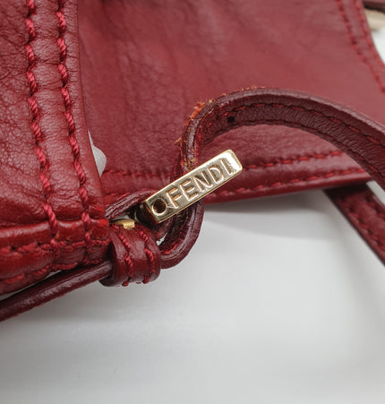 Sac bandoulière Fendi baguette en cuir