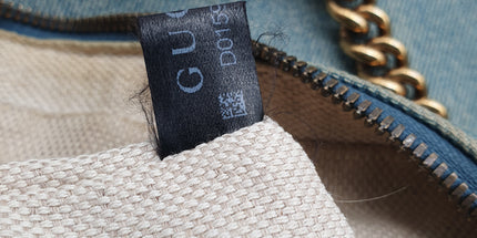 Gucci soho denim shoulder bag