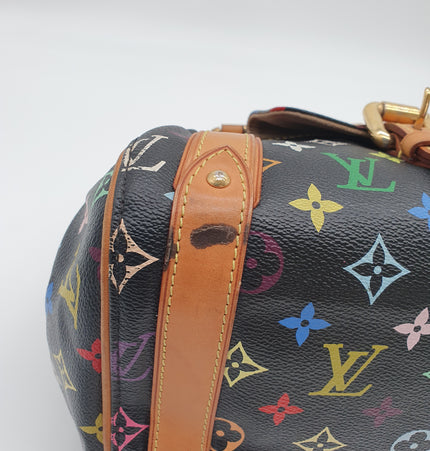 Louis vuitton priscilla multicoloured handbag