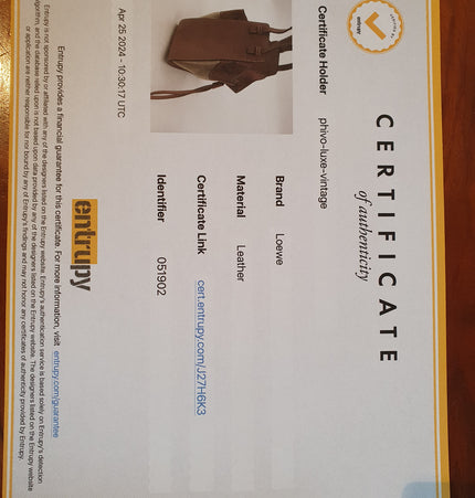 Loewe Hammock crossbody bag