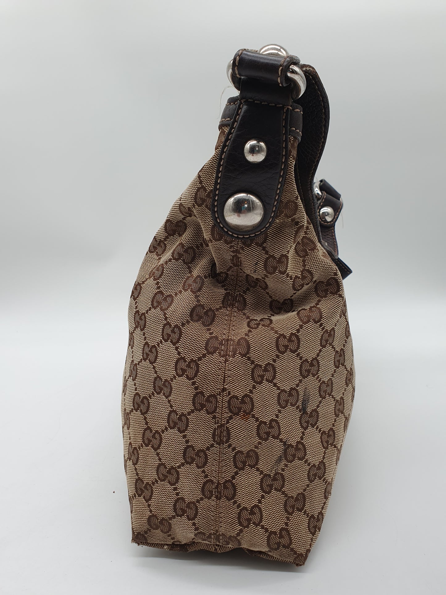 Gucci horse bit shoulder bag