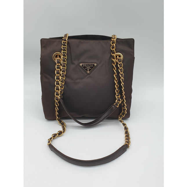 Prada nylon shoulder bag