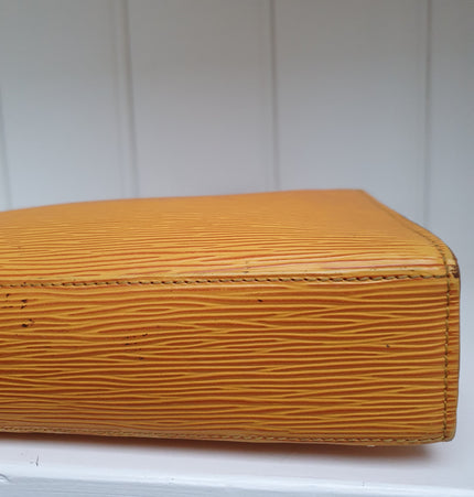 Louis vuitton malesherbes handbag epi leather