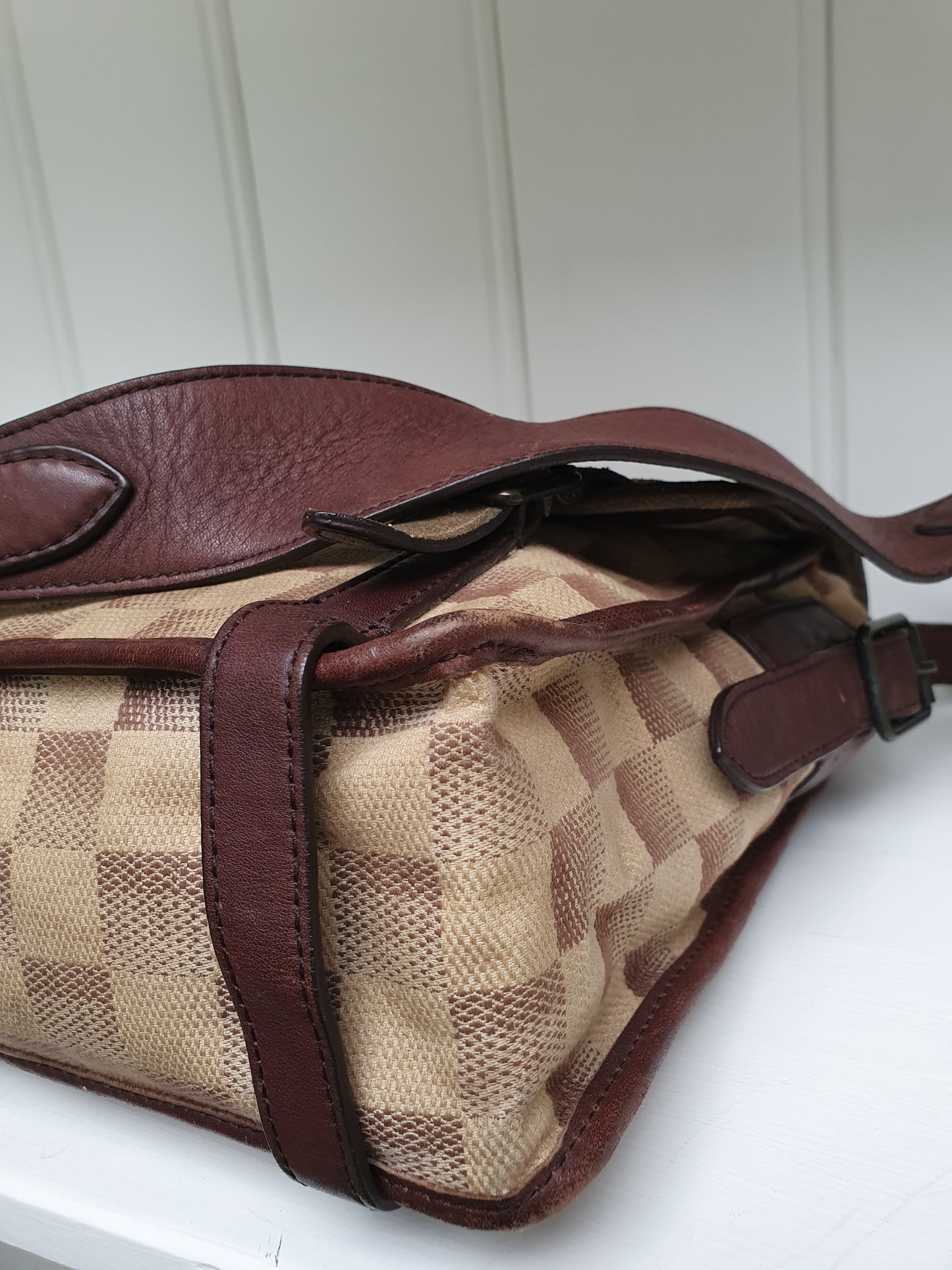 Louis vuitton Damier azur canvas Lune crossbody bag