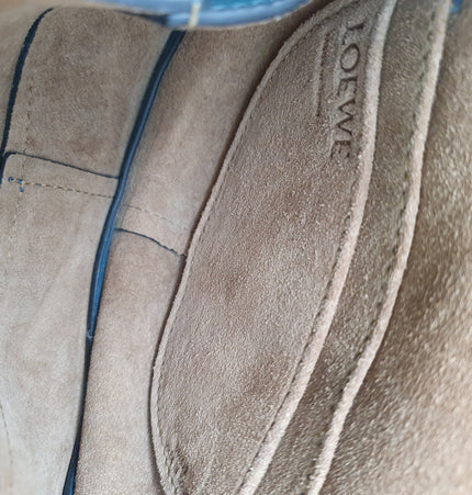 Loewe gate crossbody leather bag