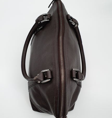 GUCCI  dome interlocking gg leather crossbody bag