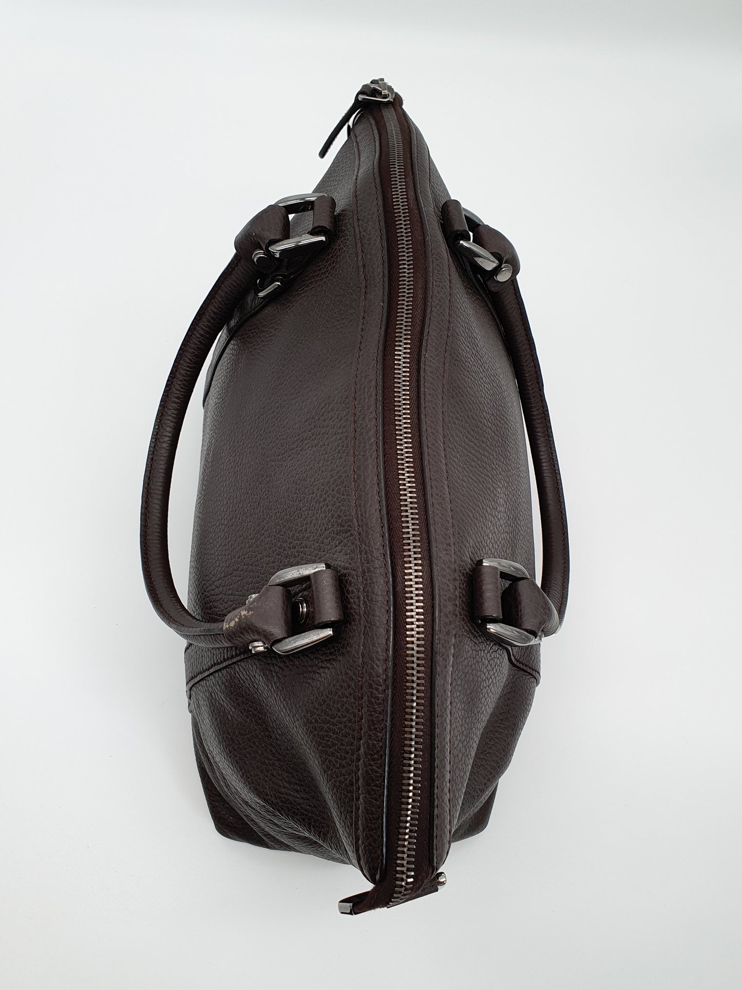GUCCI  dome interlocking gg leather crossbody bag
