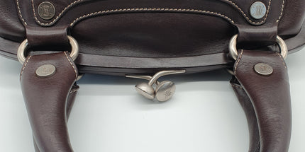 Celine vintage kiss lock handbag
