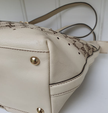 Gucci horse bit shoulder bag