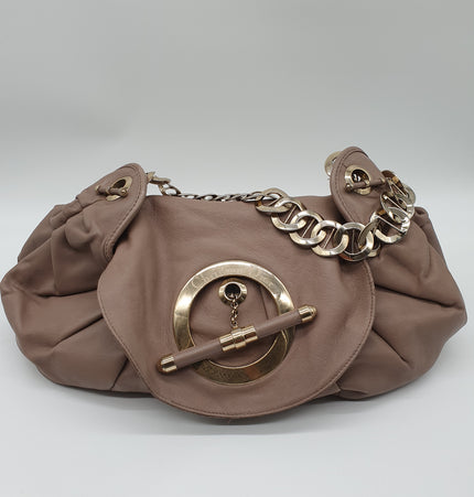 Dior leather shoulder bag