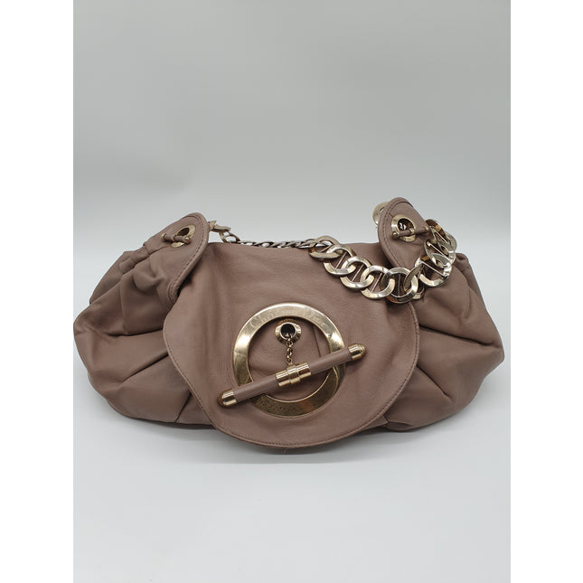 Dior leather shoulder bag