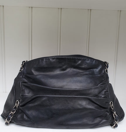 Chanel crossbody leather bag
