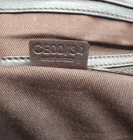 Celine vintage kiss lock handbag