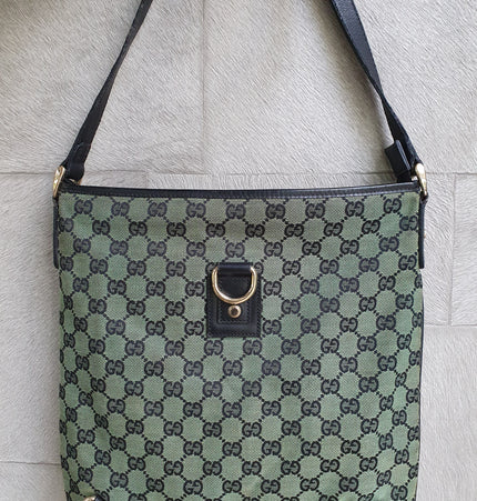 Gucci D ring crossbody bag