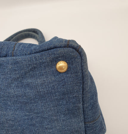 Prada canapa tote bag