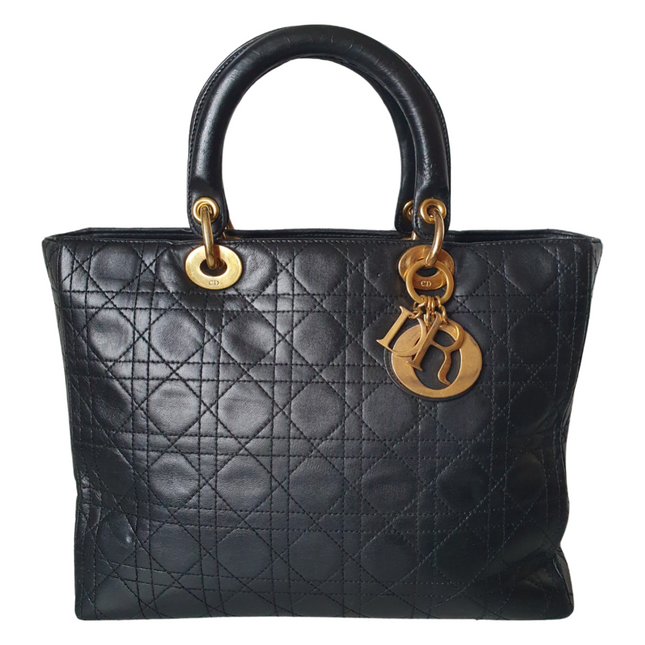 Dior lady dior vintage handbag