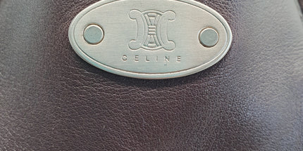 Celine vintage kiss lock handbag