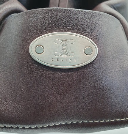 Celine vintage kiss lock handbag