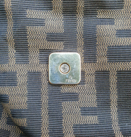 Fendi Zucca FF large shoulder bag