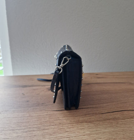 Miu miu studded pearls crossbody bag