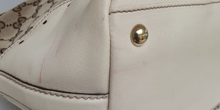 Gucci horse bit shoulder bag