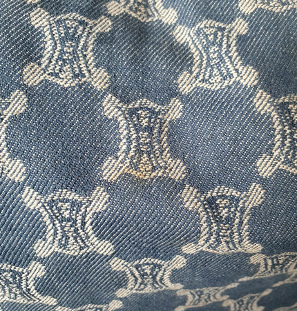 Celine triomphe macadam cloth tote