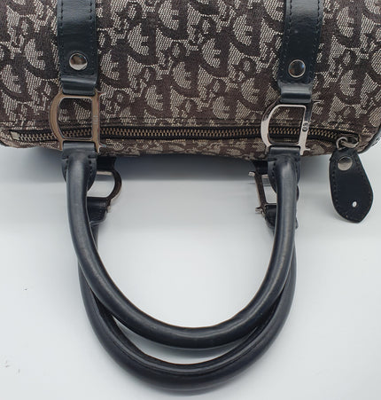Dior Boston denim handbag